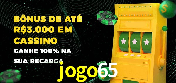 jogo65 melhor bônus de depósito